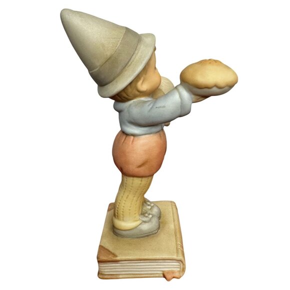 Vtg Enesco 1992 Simple Simon Figurine Limited Edition 4697/18000 Porcelain 5.5" - Picture 2 of 9